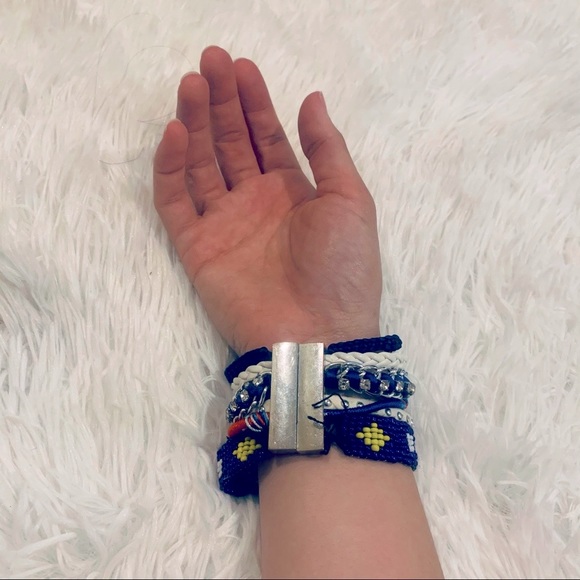 Layered beaded bracelet - Picture 5 of 5